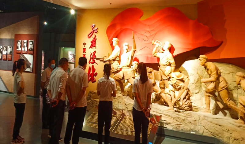 寧夏鑫爾特公司：緬懷革命先烈精神，弘揚(yáng)愛國敬黨情懷