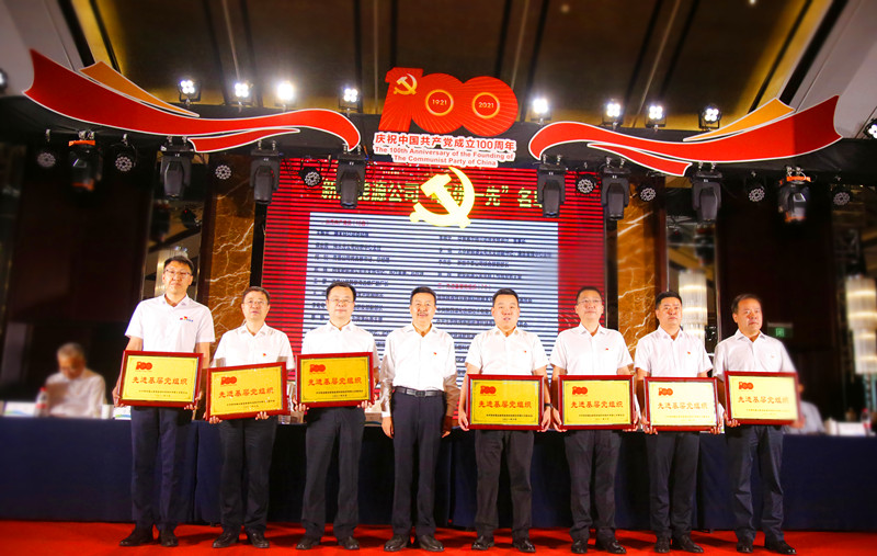 公司召開(kāi)慶祝中國(guó)共產(chǎn)黨成立100周年“兩優(yōu)一先”表彰大會(huì)暨“頌歌獻(xiàn)給黨 奮斗新征程”職工文藝匯演