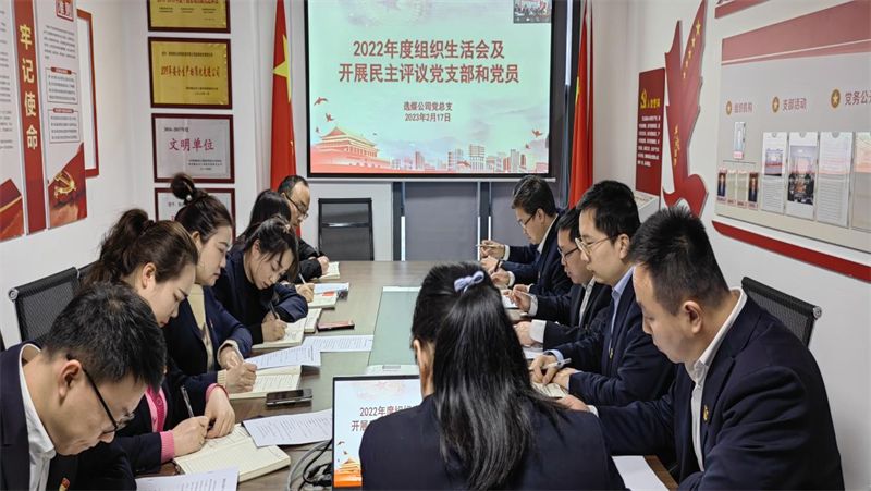 公司各基層黨組織召開2022年度組織生活會m.png