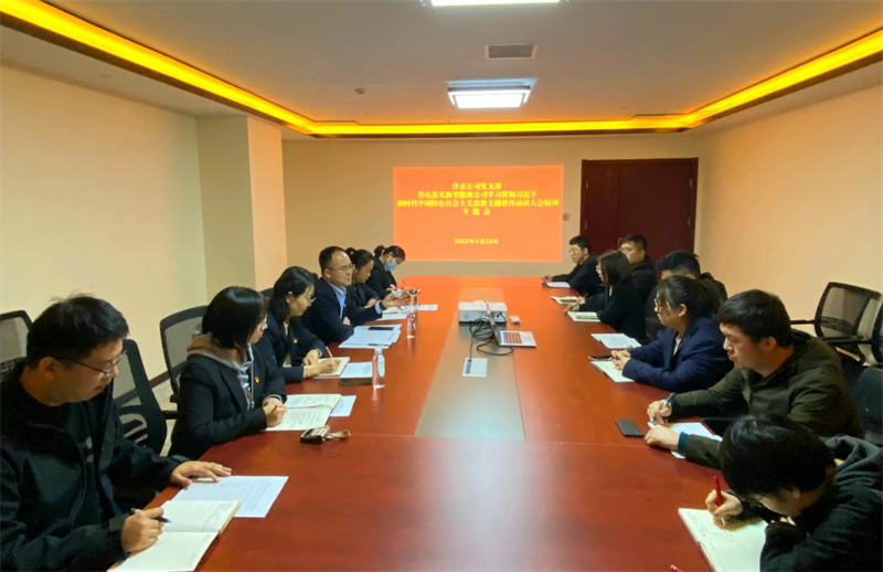 （二）公司所屬各單位迅速傳達(dá)學(xué)習(xí)新型能源公司主題教育動員會精神