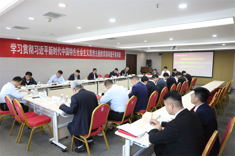 新型能源公司黨委舉辦學(xué)習(xí)貫徹習(xí)近平新時(shí)代中國(guó)特色社會(huì)主義思想主題教育第二期讀書班